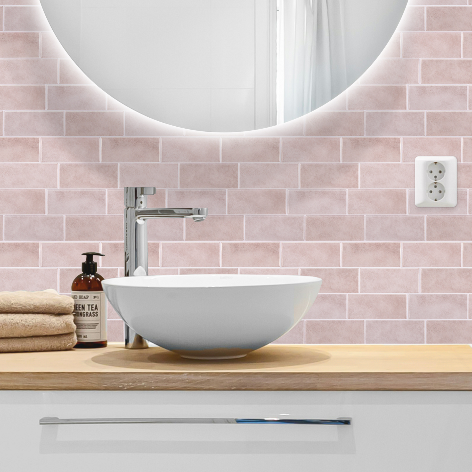 Plaktegels – Soft Bali - 29,4 x 21,2 cm - Set van 5 - afbeelding 5