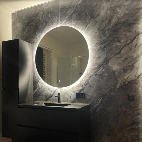 PVC Marmer Plaat - Marbella Grey - Hoogglans - 280 x 120 cm - afbeelding 2