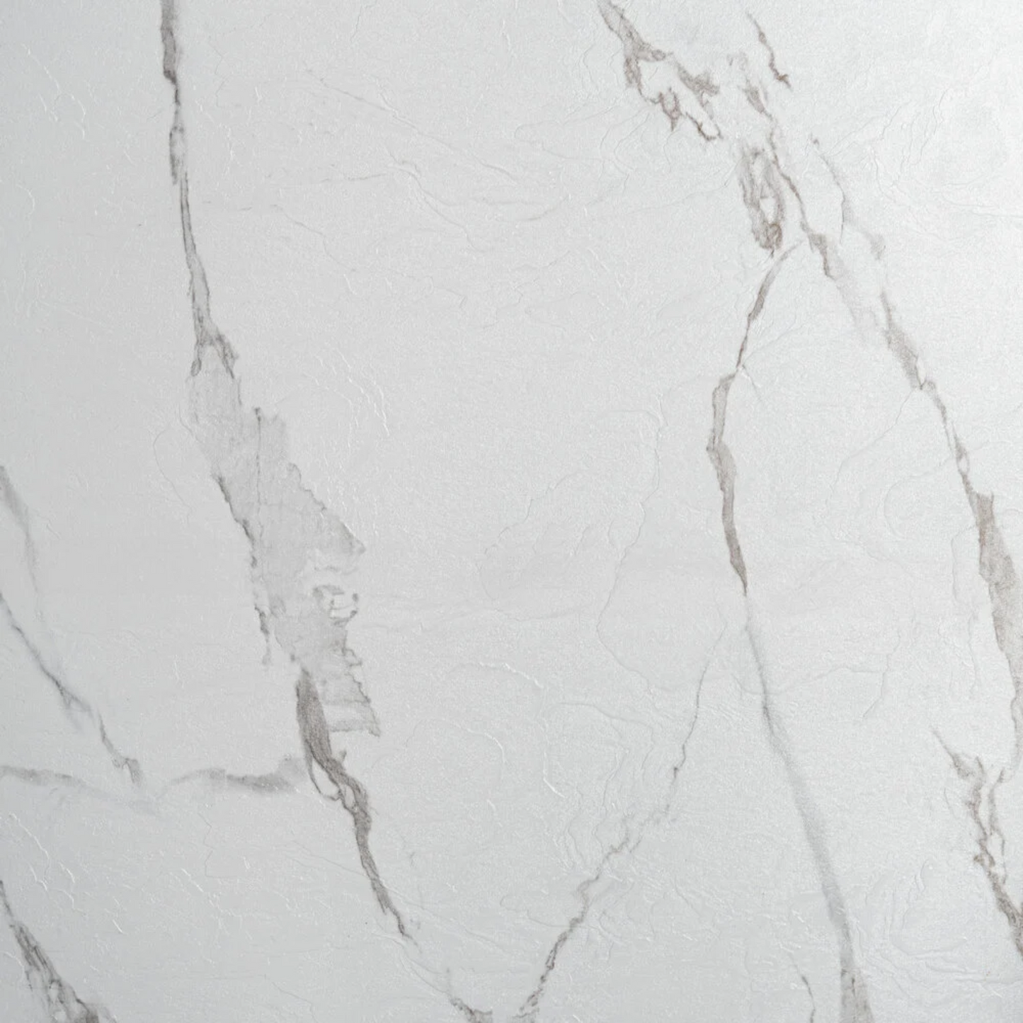 PVC Marmer Plaat - White Marmer - MAT - 280 x 120 cm - afbeelding 3