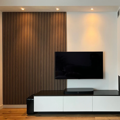 Akoestisch paneel - Walnut Oak - 260 x 60 cm