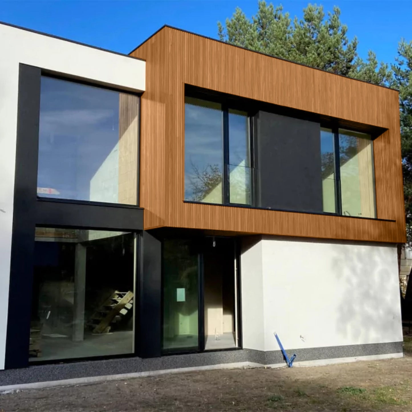 Kunststof Gevelbekleding - Composiet - Deepline Teak - 290 x 22 cm - afbeelding 3