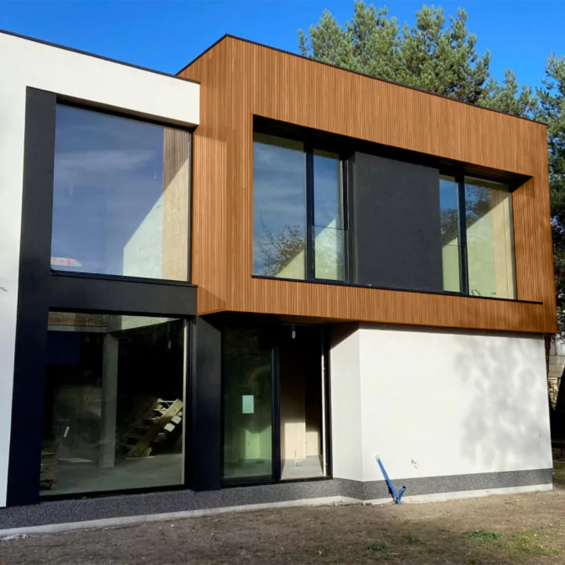 Kunststof Gevelbekleding - Composiet - Deepline Teak - 290 x 22 cm - afbeelding 3