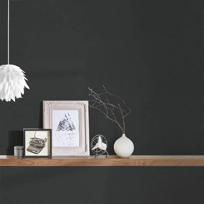 Zelfklevend behang - Solid Black - 60 cm x 10 m - afbeelding 4