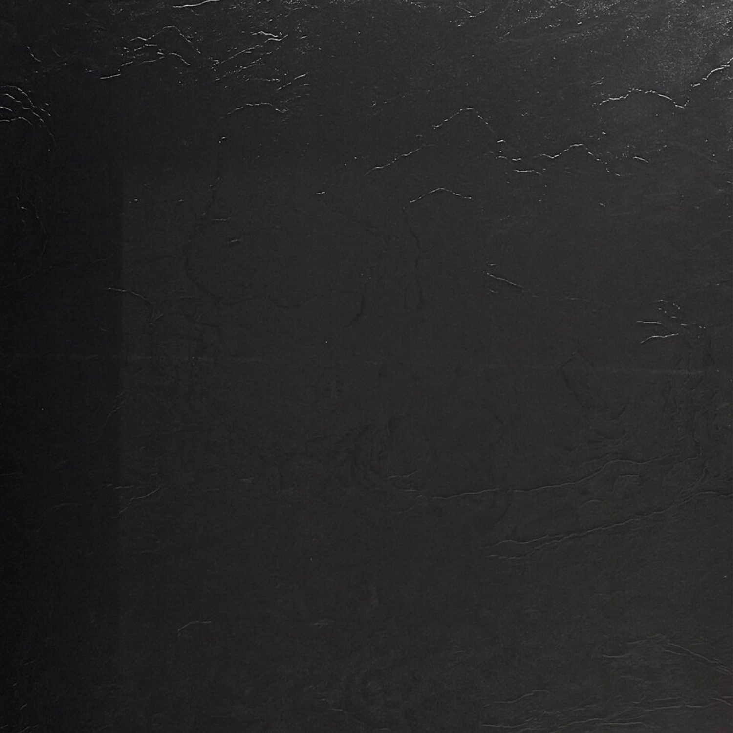 PVC Marmer Plaat - Effen Black - MAT - 280 x 120 cm