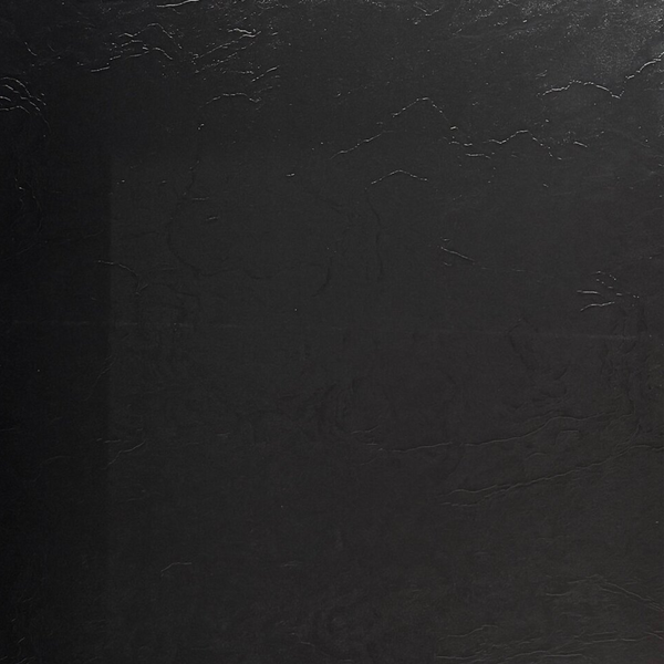 PVC Marmer Plaat - Effen Black - MAT - 280 x 120 cm