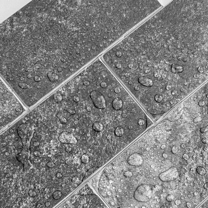 Zelfklevende tegels - Bricked Antraciet - 30,5 x 30,5 cm - afbeelding 4