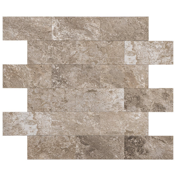 Zelfklevende tegels - Bricked Taupe - 29,5 x 28,8 cm