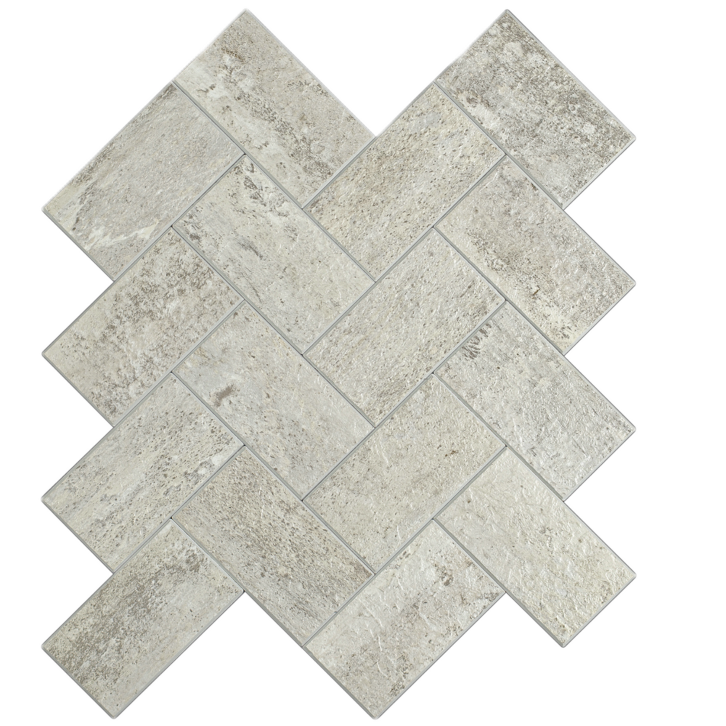 Zelfklevende tegels - Visgraat Taupe Stone - 27,2 x 24 cm