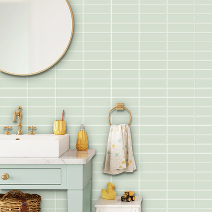 Plaktegels – Tulum Green - 30,5 x 30,5 cm - Set van 5 - afbeelding 5