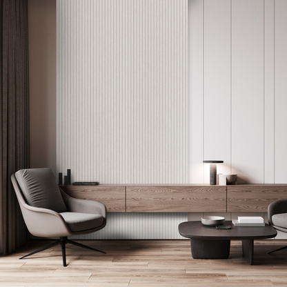 Akoestisch paneel - Viltpaneel Beige - 280 x 60 cm - afbeelding 3