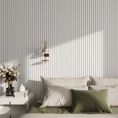 Akoestisch paneel - Solid White - 260 x 60 cm - afbeelding 2