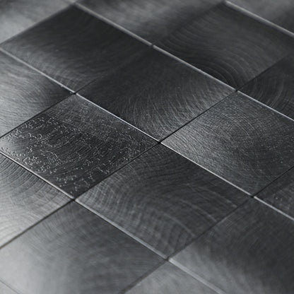Zelfklevende tegels - Brushed Black -  30,5 x 30,5 cm - afbeelding 5