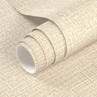 Sample - Zelfklevend behang - Linnen Beige