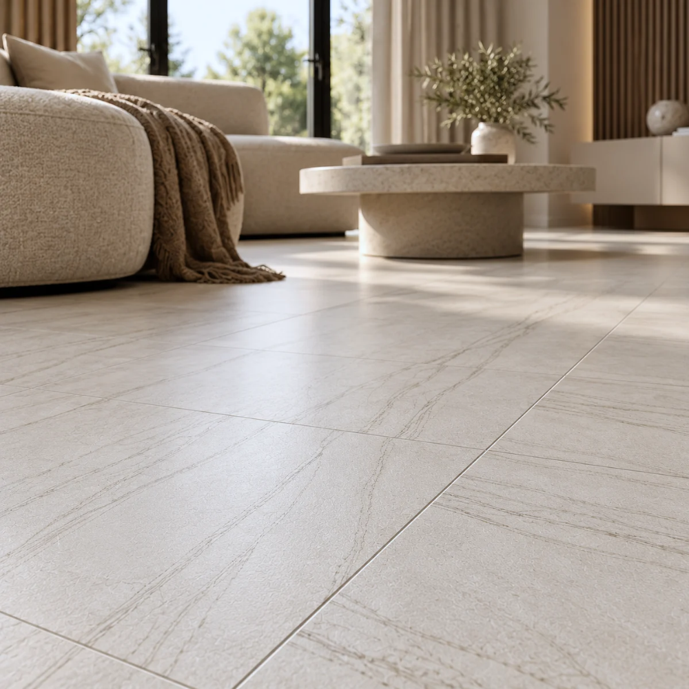 Zelfklevende Vloertegels - Chalkstone Beige - 30,5 x 30,5 cm
