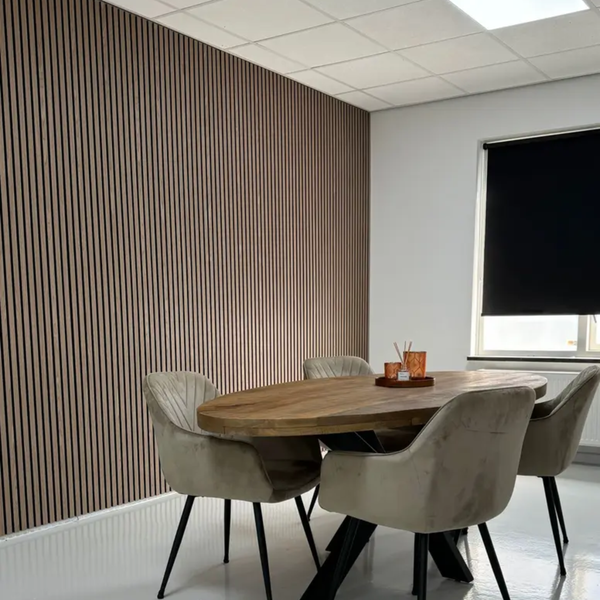 Akoestisch paneel - Walnut Oak - 260 x 60 cm