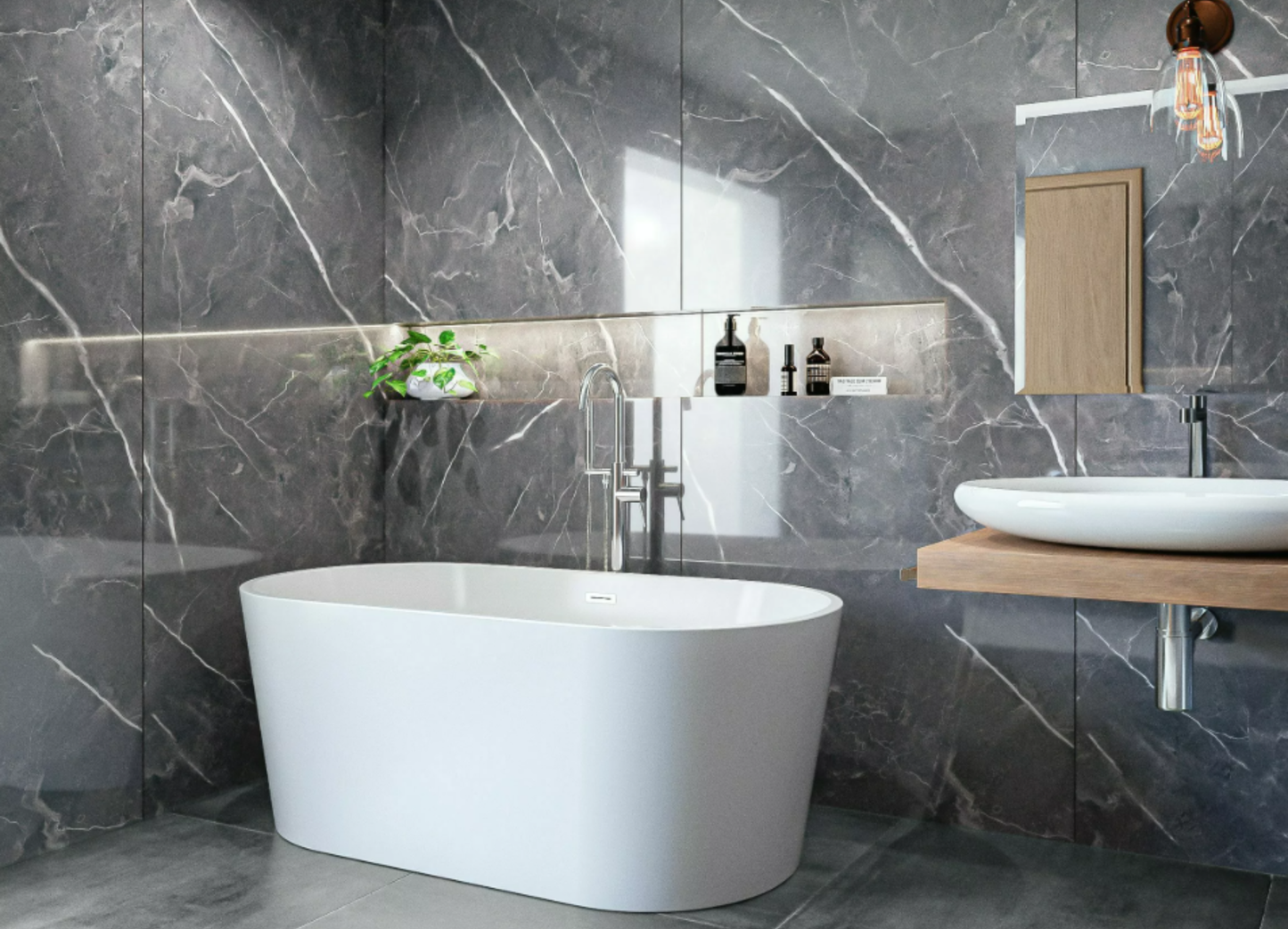 Staal - Marmer Platen