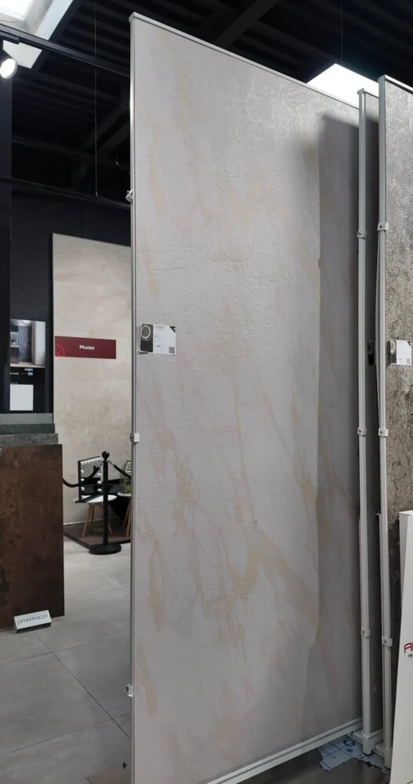 PVC Marmer Plaat - Slate Beige - MAT - 280 x 120 cm