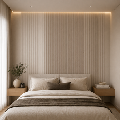 Akoestisch paneel - Japandi Beige - 270 x 60 cm