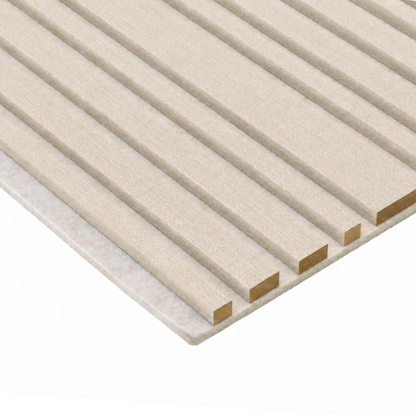 Akoestisch paneel - Linnen Beige Ambiante - 270 x 60 cm