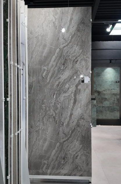 PVC Marmer Plaat - Essenza - Hoogglans - 280 x 120 cm
