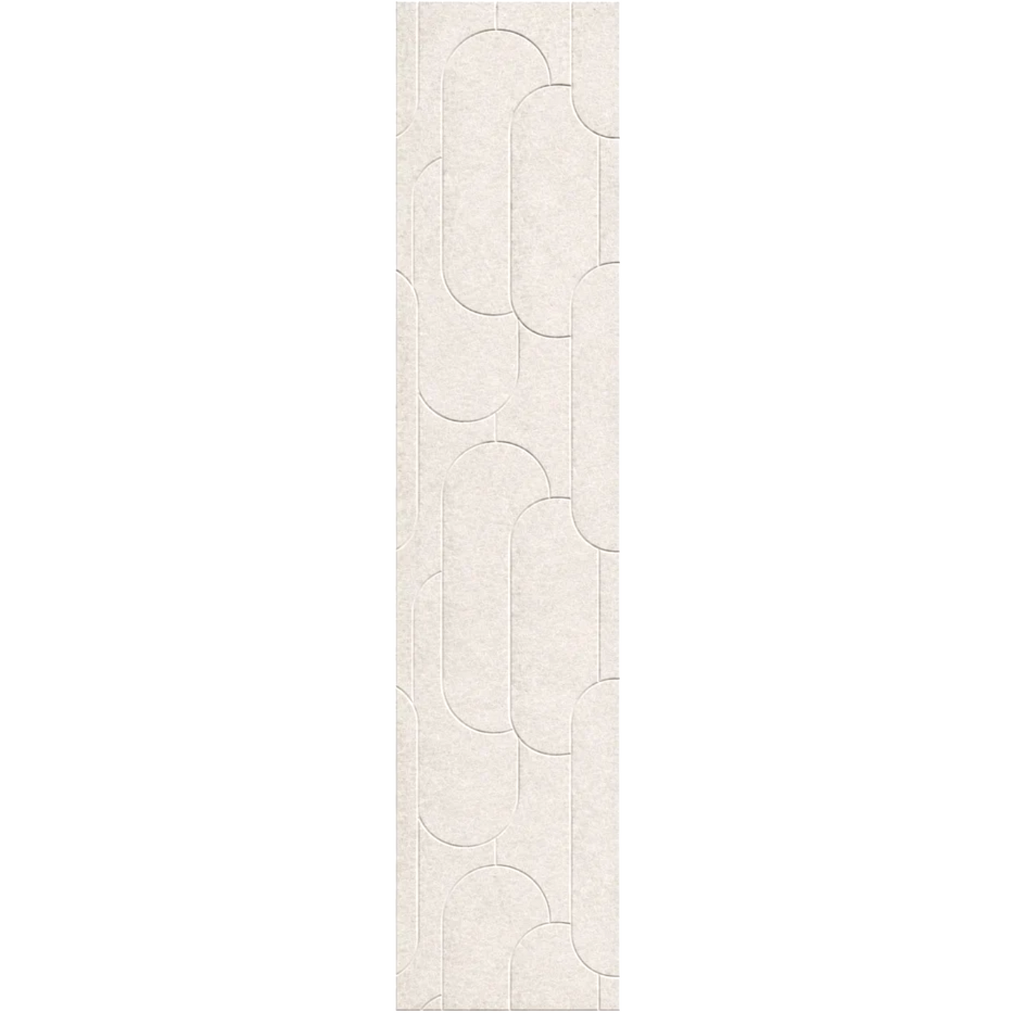 Akoestisch paneel - Viltpaneel Capsule Off White - 280 x 52 cm