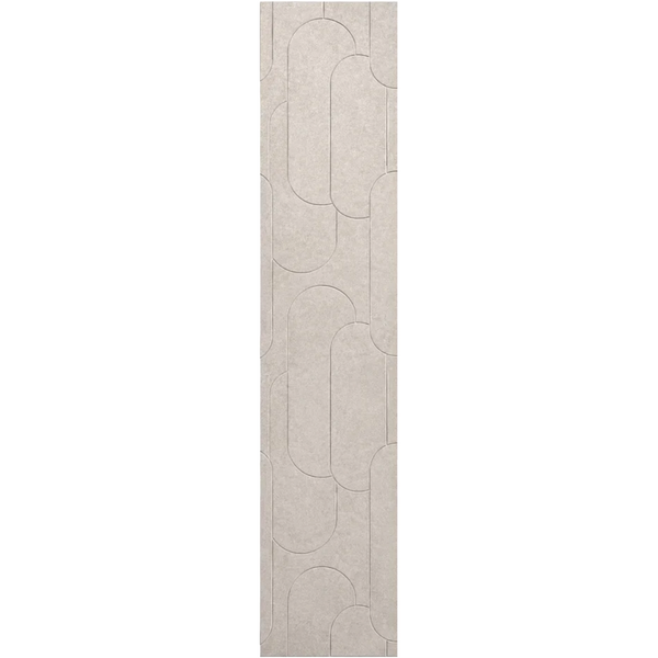 Akoestisch paneel - Viltpaneel Capsule Beige - 280 x 52 cm