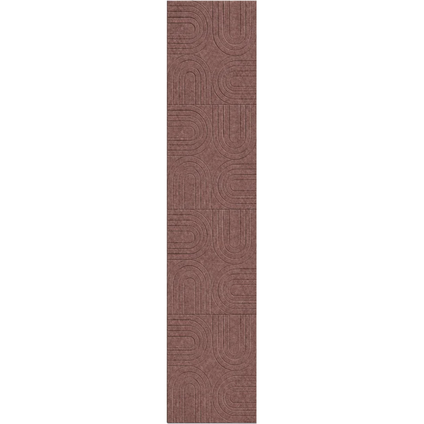 Akoestisch paneel - Viltpaneel Bogen Terra - 280 x 52 cm