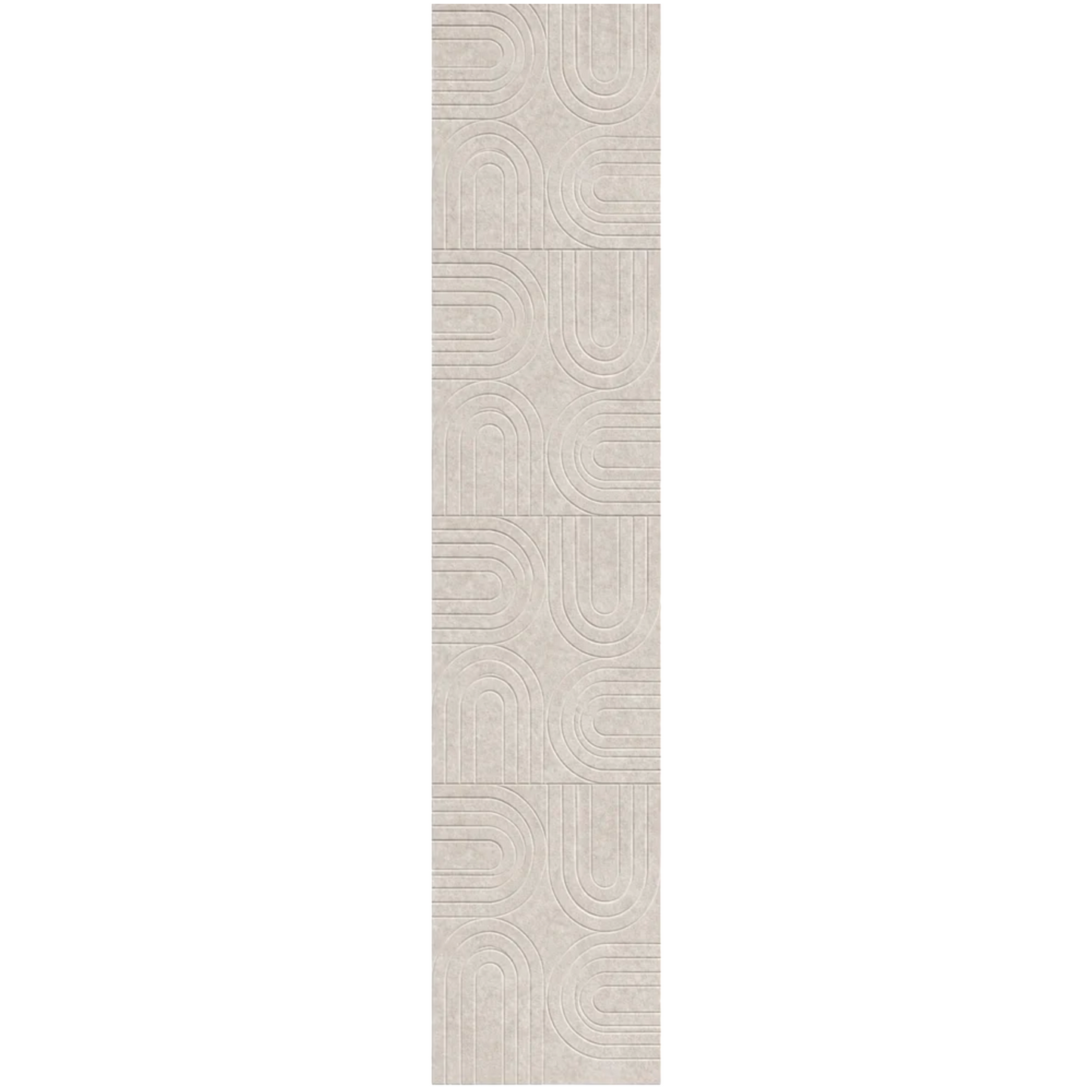 Akoestisch paneel - Viltpaneel Bogen Beige - 280 x 52 cm