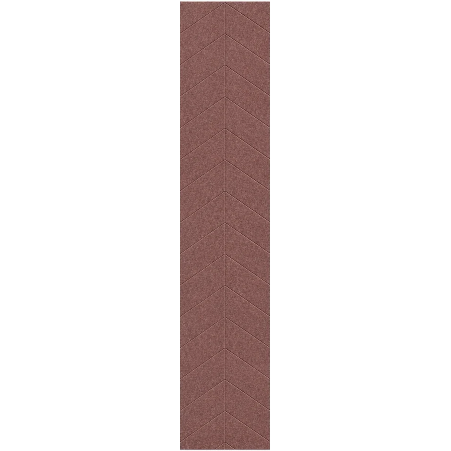 Akoestisch paneel - Viltpaneel Hongaarse Punt Terra - 280 x 52 cm