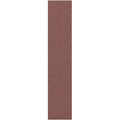 Akoestisch paneel - Viltpaneel Hongaarse Punt Terra - 280 x 52 cm