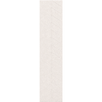 Akoestisch paneel - Viltpaneel Hongaarse Punt Off White - 280 x 52 cm