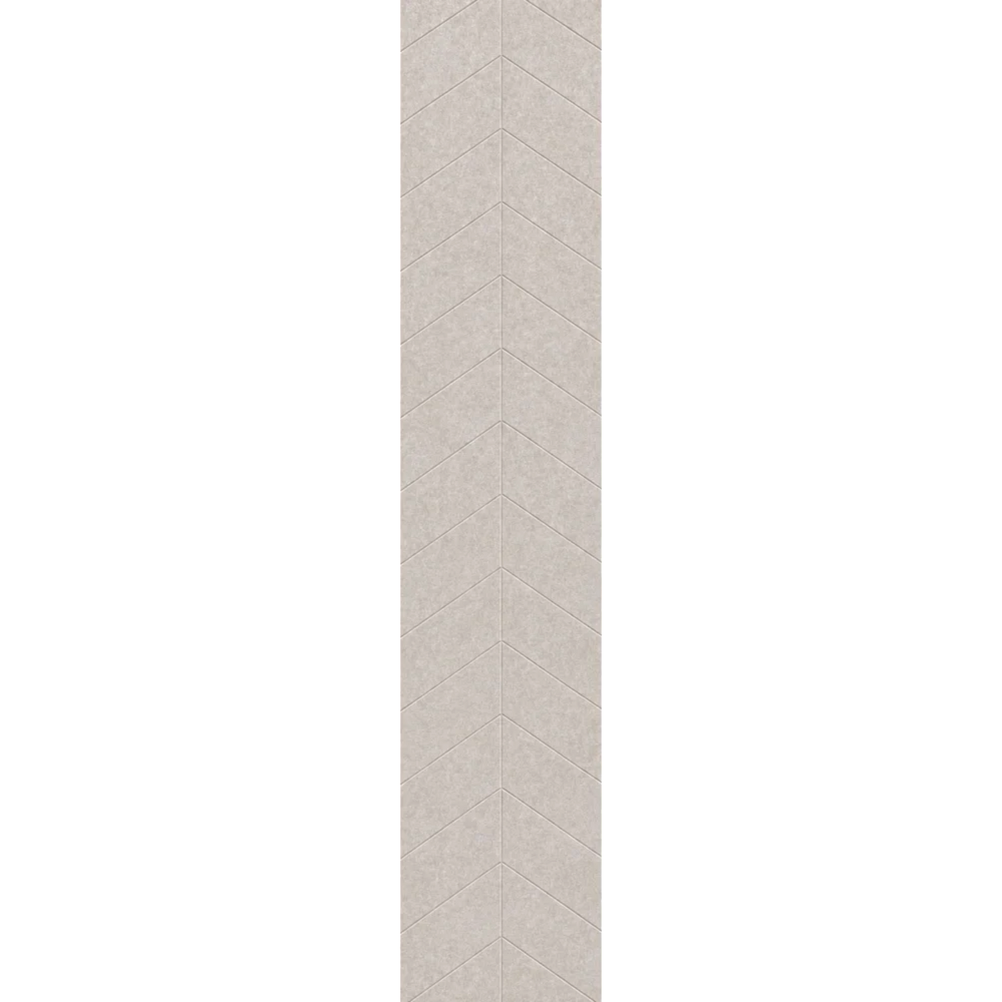 Akoestisch paneel - Viltpaneel Hongaarse Punt Beige - 280 x 52 cm