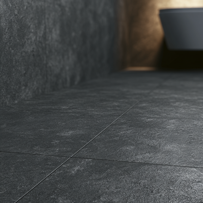 Zelfklevende Vloertegels - Raw Antraciet - 30,5 x 30,5 cm