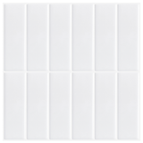 Plaktegel Sample - Alta White