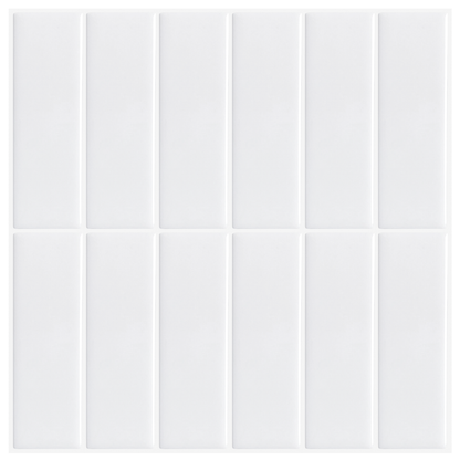 Plaktegel Sample - Alta White