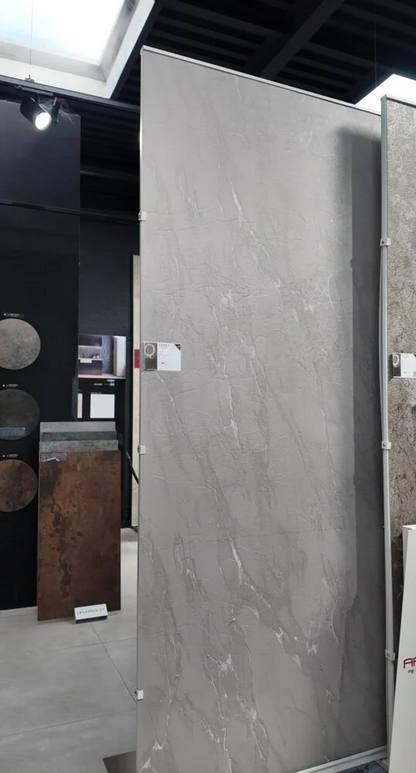 PVC Marmer Plaat - Slate Grey - MAT - 280 x 120 cm