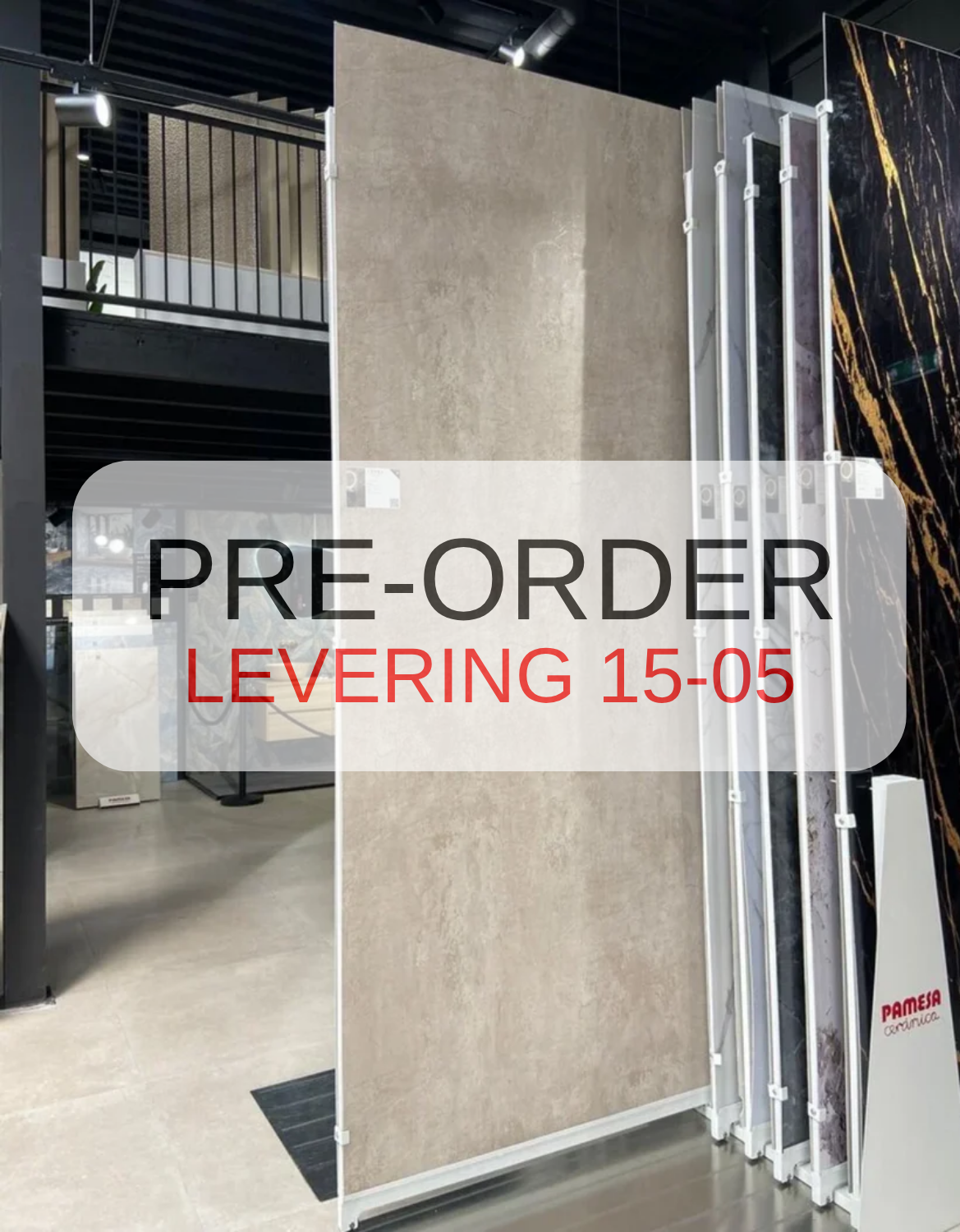 PVC Marmer Plaat - Oxide Beige - MAT - 280 x 120 cm