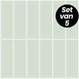Plaktegels – Tulum Green - 30,5 x 30,5 cm - Set van 5