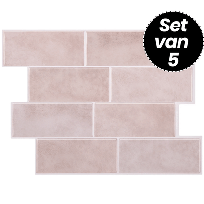 Plaktegels – Soft Bali - 29,4 x 21,2 cm - Set van 5