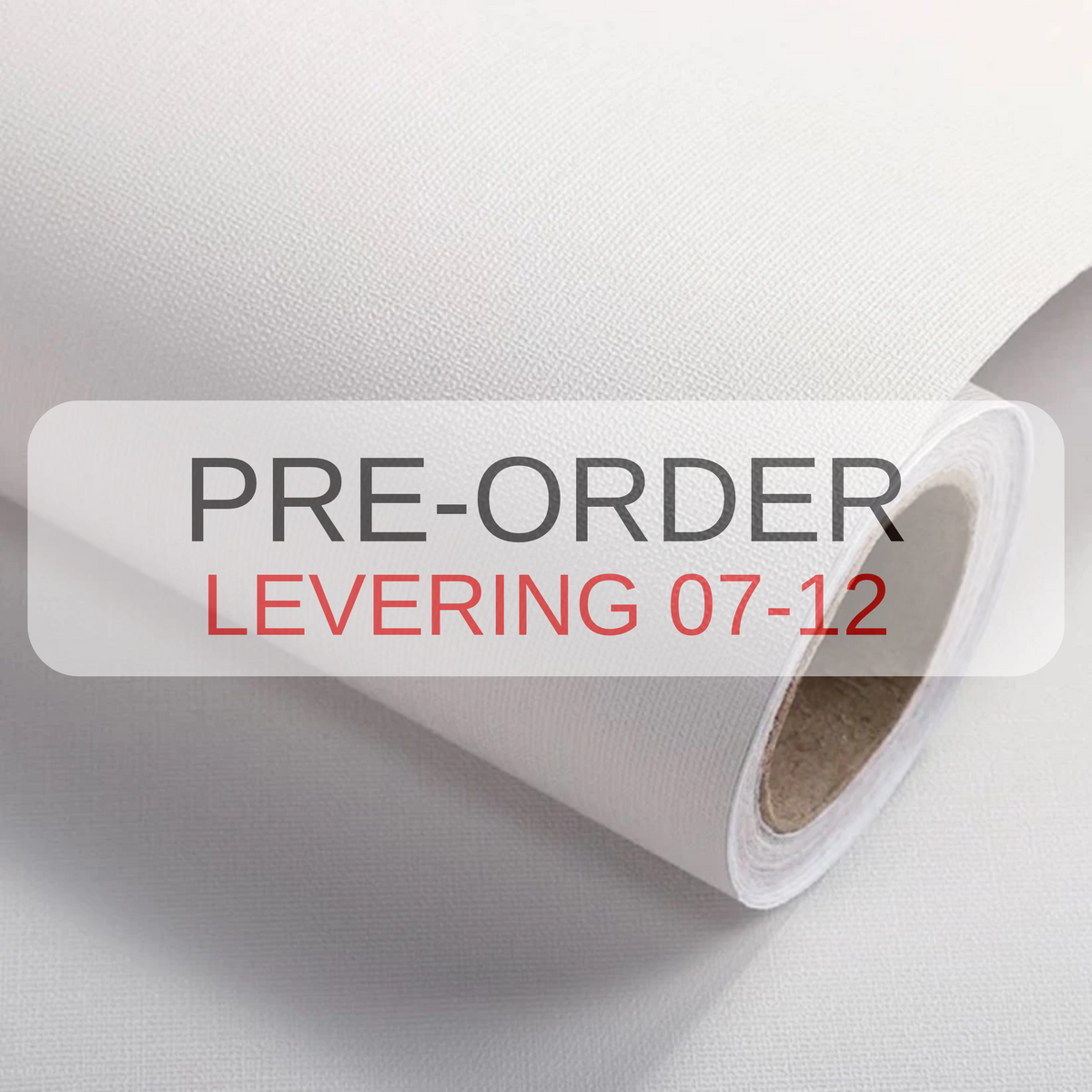 Zelfklevend behang - Solid White - 60 cm x 10 m - Mat