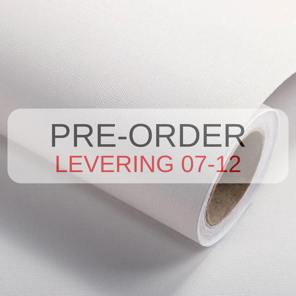Zelfklevend behang - Solid White - 60 cm x 10 m - Mat