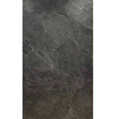 Wandpaneel PVC Marmer Plaat ,  Mat Zwart ,  280 x 122 x 0,3 cm