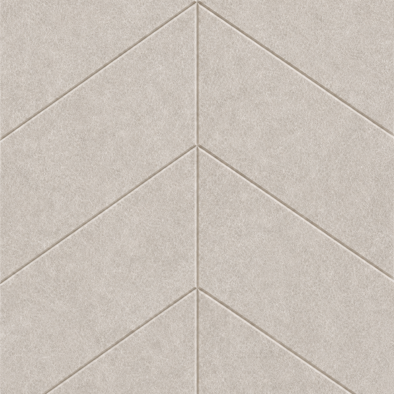 Akoestisch paneel - Viltpaneel Hongaarse Punt Beige - 280 x 52 cm