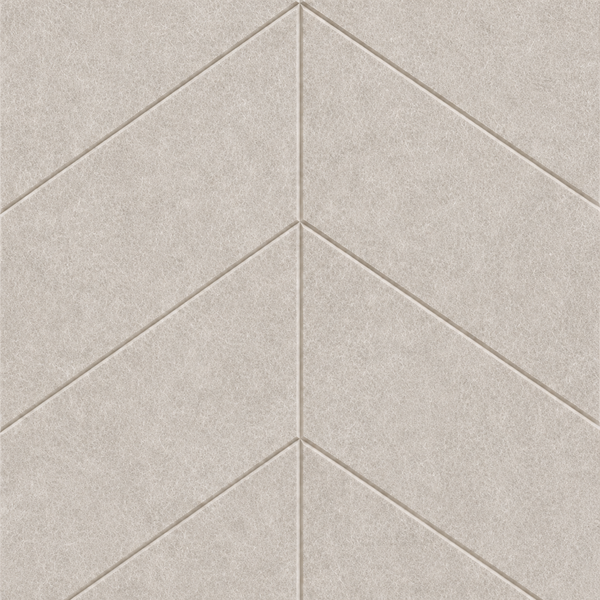 Akoestisch paneel - Viltpaneel Hongaarse Punt Beige - 280 x 52 cm