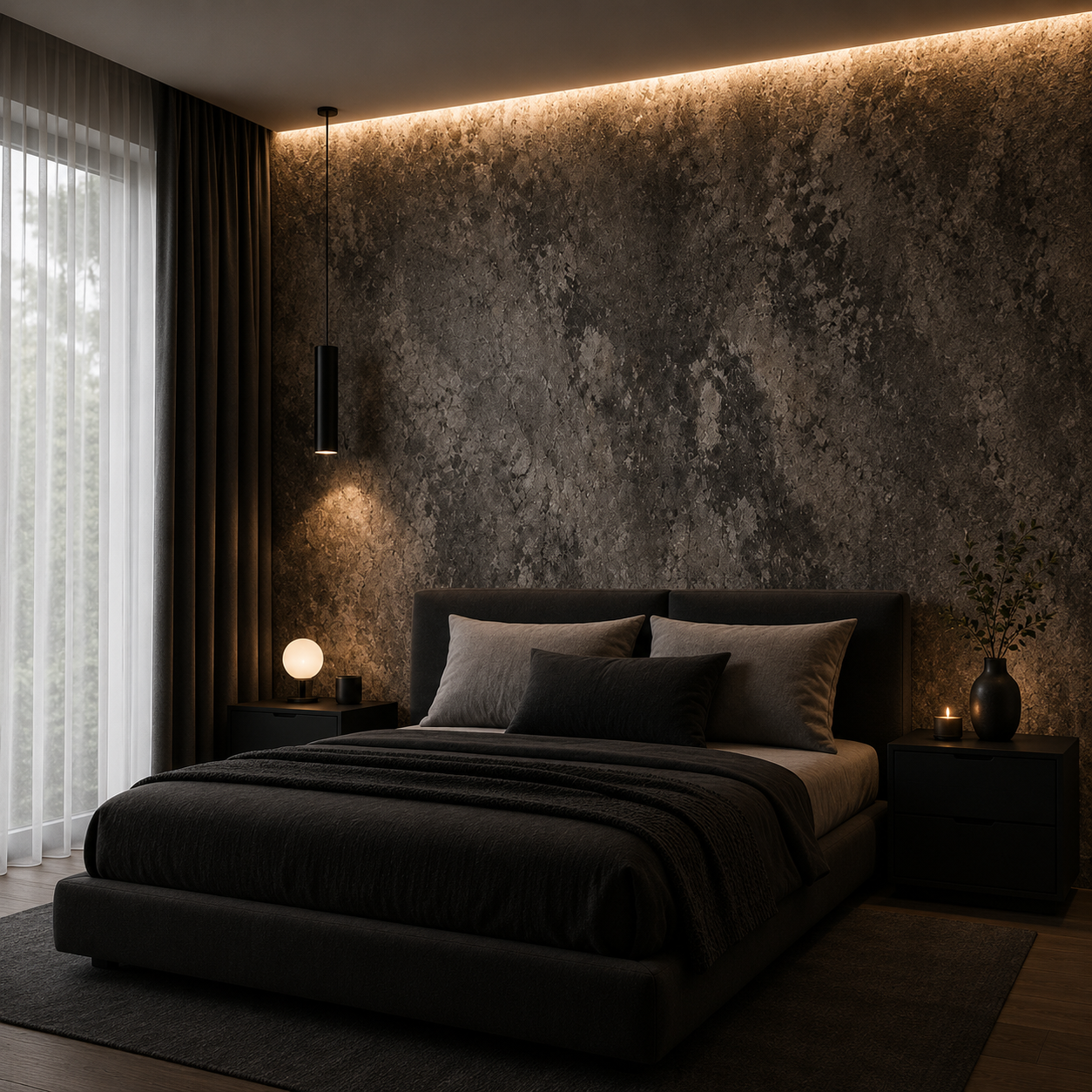 PVC Marmer Plaat - Rusty Earth - MAT - 280 x 120 cm