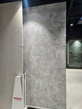 PVC Marmer Plaat - Taupe Grey Stone - MAT - 280 x 120 cm