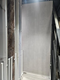 PVC Marmer Plaat - Concrete Light Grey - MAT - 280 x 120 cm