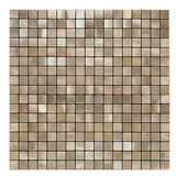 Zelfklevende tegels - Squares Bronze -  26,5 x 26,5 cm