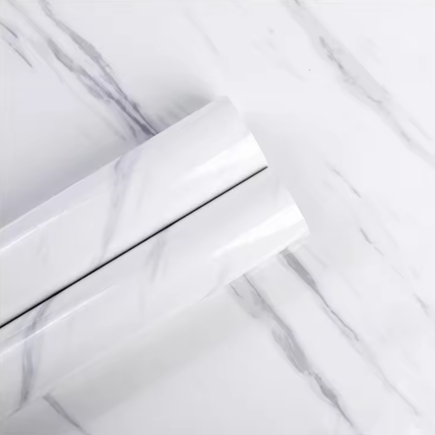 Zelfklevend behang - White Marmer - 60 cm x 10 m