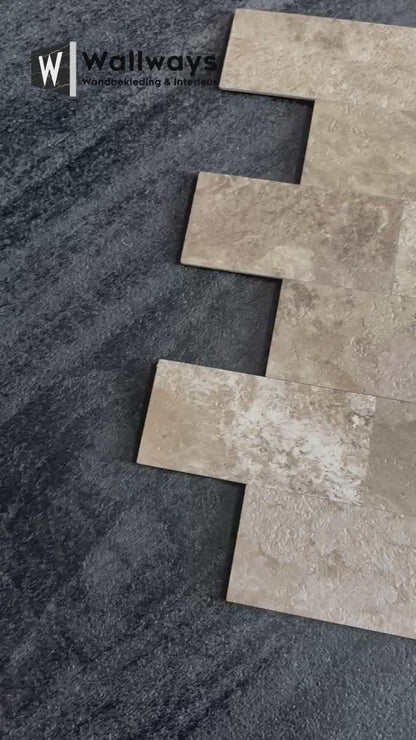 Zelfklevende tegels - Bricked Taupe - 29,5 x 28,8 cm